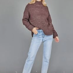 Qtrend Fashion PTY LTD Chesterfield Jumper - Chocolate 14 Qtrend Fashion PTY LTD Chesterfield Jumper - Chocolate