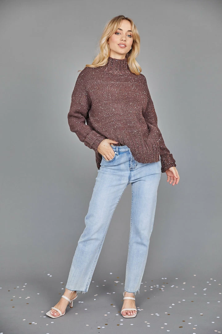 Qtrend Fashion PTY LTD Chesterfield Jumper - Chocolate 7 Qtrend Fashion PTY LTD Chesterfield Jumper - Chocolate
