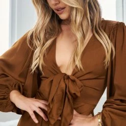 Sasha Clothing Lustful Dress - Chocolate 11 Sasha Clothing Lustful Dress - Chocolate