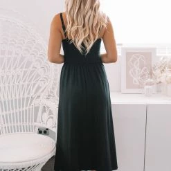 Style Box CLOTHING Lindsay Dress - Black