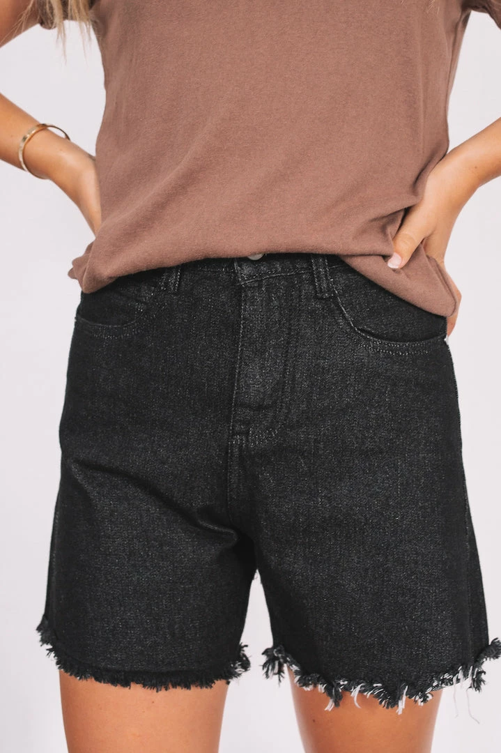 Qtrend Fashion PTY LTD Heatwaves Shorts - Black 3 Qtrend Fashion PTY LTD Heatwaves Shorts - Black