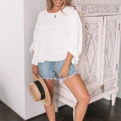 Style Box CLOTHING Jess Top - White 10 Style Box CLOTHING Jess Top - White