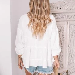 Style Box CLOTHING Jess Top - White