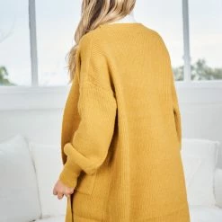 HQ Fashion Marvel Cardigan - Mustard