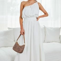 Pink Diamond CLOTHING Glenosa Top - White