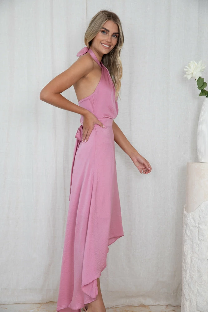 SpringW Luvinia Dress - Pink CLOTHING 5 SpringW Luvinia Dress - Pink CLOTHING