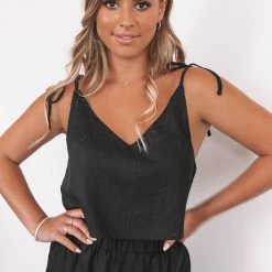 Miracle Fashion CLOTHING Honest Cami - Black