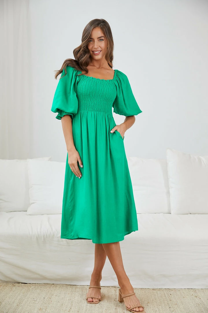 Desire Abbiane Dress - Green 3 Desire Abbiane Dress - Green