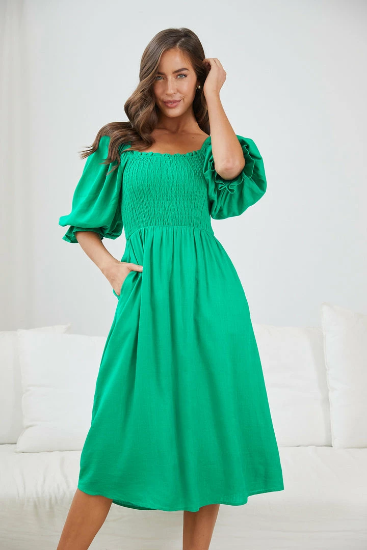 Desire Abbiane Dress - Green 7 Desire Abbiane Dress - Green
