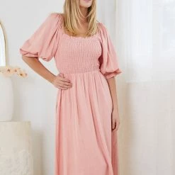 Desire CLOTHING Abbiane Dress - Pink