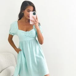 Desire Abelina Dress - Mint
