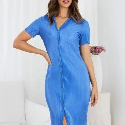 Sweetacacia CLOTHING Abihail Dress - Blue