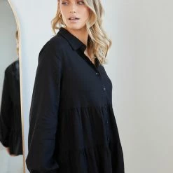 Miracle Fashion CLOTHING Abree Blouse - Black 11 Miracle Fashion CLOTHING Abree Blouse - Black