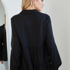 Miracle Fashion CLOTHING Abree Blouse - Black