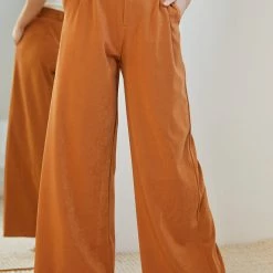 Qtrend Fashion PTY LTD CLOTHING Adamaris Pants - Camel