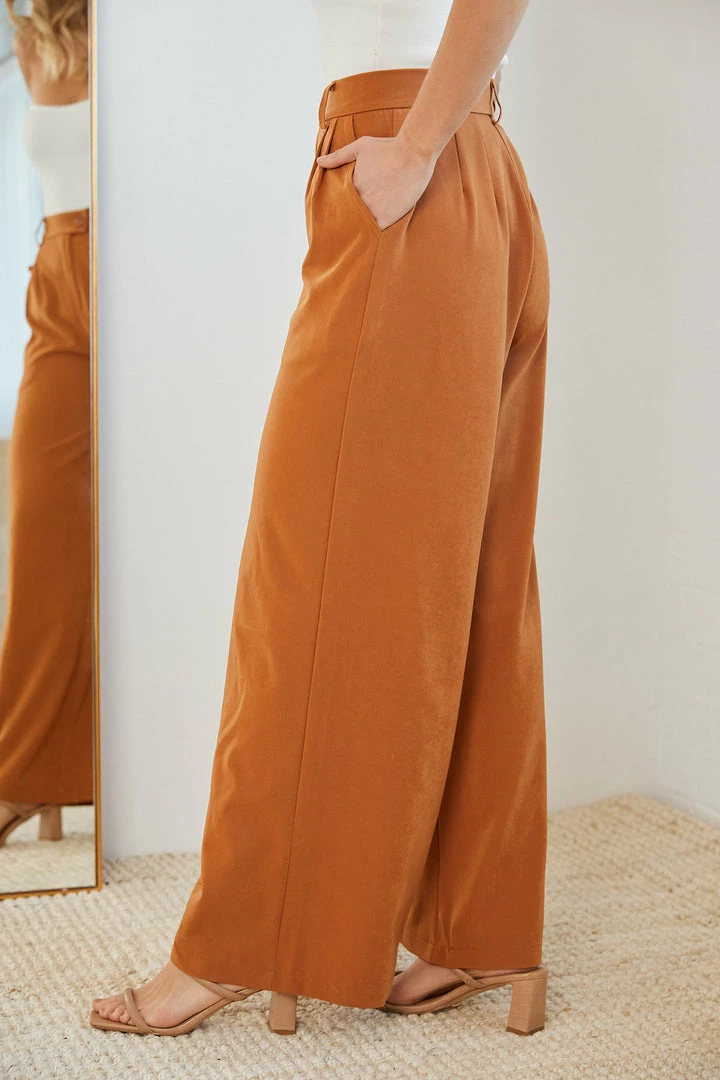 Qtrend Fashion PTY LTD CLOTHING Adamaris Pants - Camel 5 Qtrend Fashion PTY LTD CLOTHING Adamaris Pants - Camel