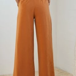 Qtrend Fashion PTY LTD CLOTHING Adamaris Pants - Camel