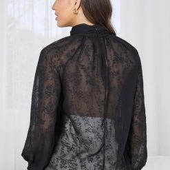 Spicy Sugar CLOTHING Adamia Blouse - Black