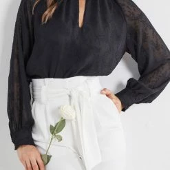 Spicy Sugar CLOTHING Adamia Blouse - Black