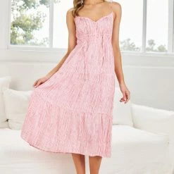 Desire Adrielle Dress - Pink Print