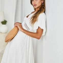 Desire Adrina Dress - White CLOTHING 13 Desire Adrina Dress - White CLOTHING
