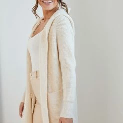 HQ Fashion Aerilyn Cardigan - Cream CLOTHING