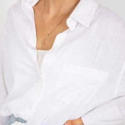 YH & Co (Chloe Yip) CLOTHING Agila Top - White