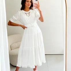 GDS Agnelle Dress - White