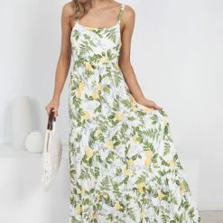 Rock Denim CLOTHING Amverga Dress - White Floral