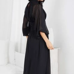 Qtrend Fashion PTY LTD Analey Dress - Black CLOTHING 11 Qtrend Fashion PTY LTD Analey Dress - Black CLOTHING