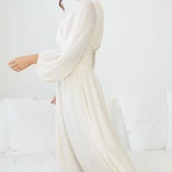 Qtrend Fashion PTY LTD CLOTHING Analey Dress - Cream 11 Qtrend Fashion PTY LTD CLOTHING Analey Dress - Cream