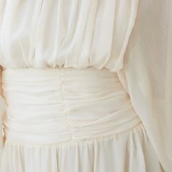 Qtrend Fashion PTY LTD CLOTHING Analey Dress - Cream 15 Qtrend Fashion PTY LTD CLOTHING Analey Dress - Cream