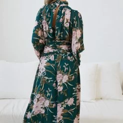 Qtrend Fashion PTY LTD Analey Dress - Green Floral