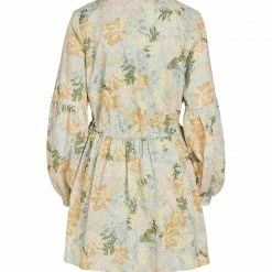 WE ARE KINDRED CLOTHING Anita Broiderie Mini Dress - Mint Floral