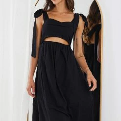 Reverse CLOTHING Annika Dress - Black