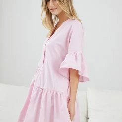 Miracle Fashion CLOTHING Aphra Dress - Pink