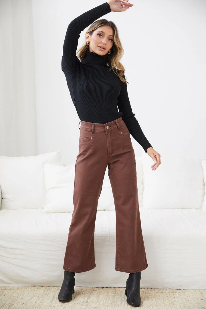 Country Denim CLOTHING Aquilla Jeans - Brown 3 Country Denim CLOTHING Aquilla Jeans - Brown