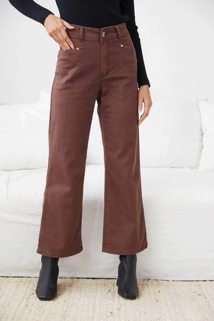 Country Denim CLOTHING Aquilla Jeans - Brown 4 Country Denim CLOTHING Aquilla Jeans - Brown