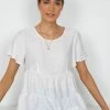 HQ Fashion Ardis Top - White 2 HQ Fashion Ardis Top - White