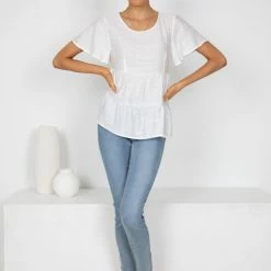 HQ Fashion Ardis Top - White