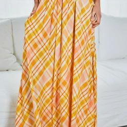 White Closet CLOTHING Argie Skirt - Yellow Print