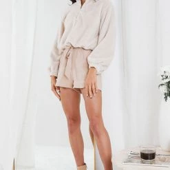 Style Box Arima Knit - Beige CLOTHING