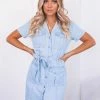 Country Denim Arizona Dress - Light Denim
