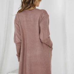 Rock Denim Artsy Cardigan - Brown CLOTHING