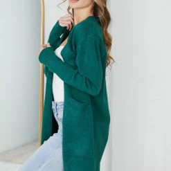 Rock Denim Artsy Cardigan - Green