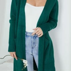 Rock Denim Artsy Cardigan - Green