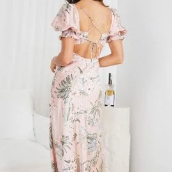 Indikah CLOTHING Ashana Dress - Pink Floral