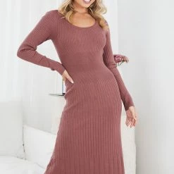 Sunny Girl CLOTHING Atarah Dress - Rust