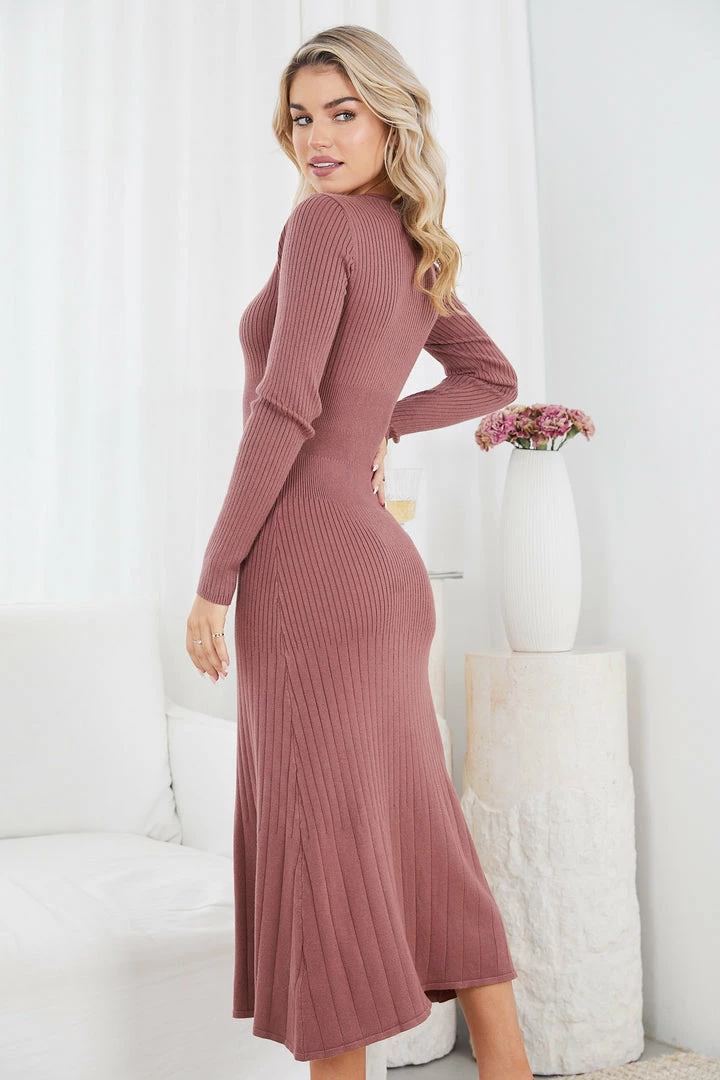 Sunny Girl CLOTHING Atarah Dress - Rust 5 Sunny Girl CLOTHING Atarah Dress - Rust