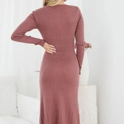 Sunny Girl CLOTHING Atarah Dress - Rust